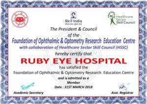DIPLOMA IN OPHTHALMIC TECHNIQUE
