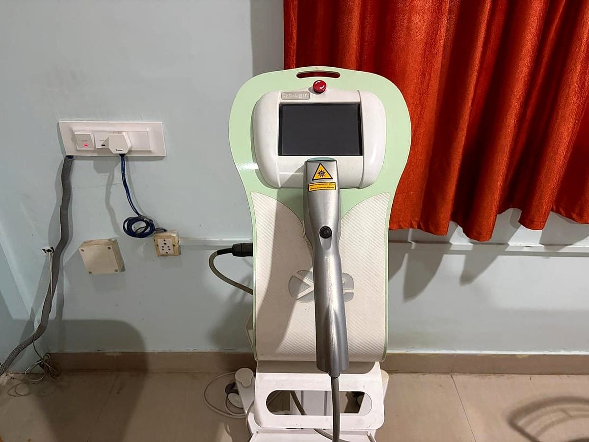 Eye-Light intense pulsed light (IPL) machine for dry eye treatment at Ruby Eye Hospital