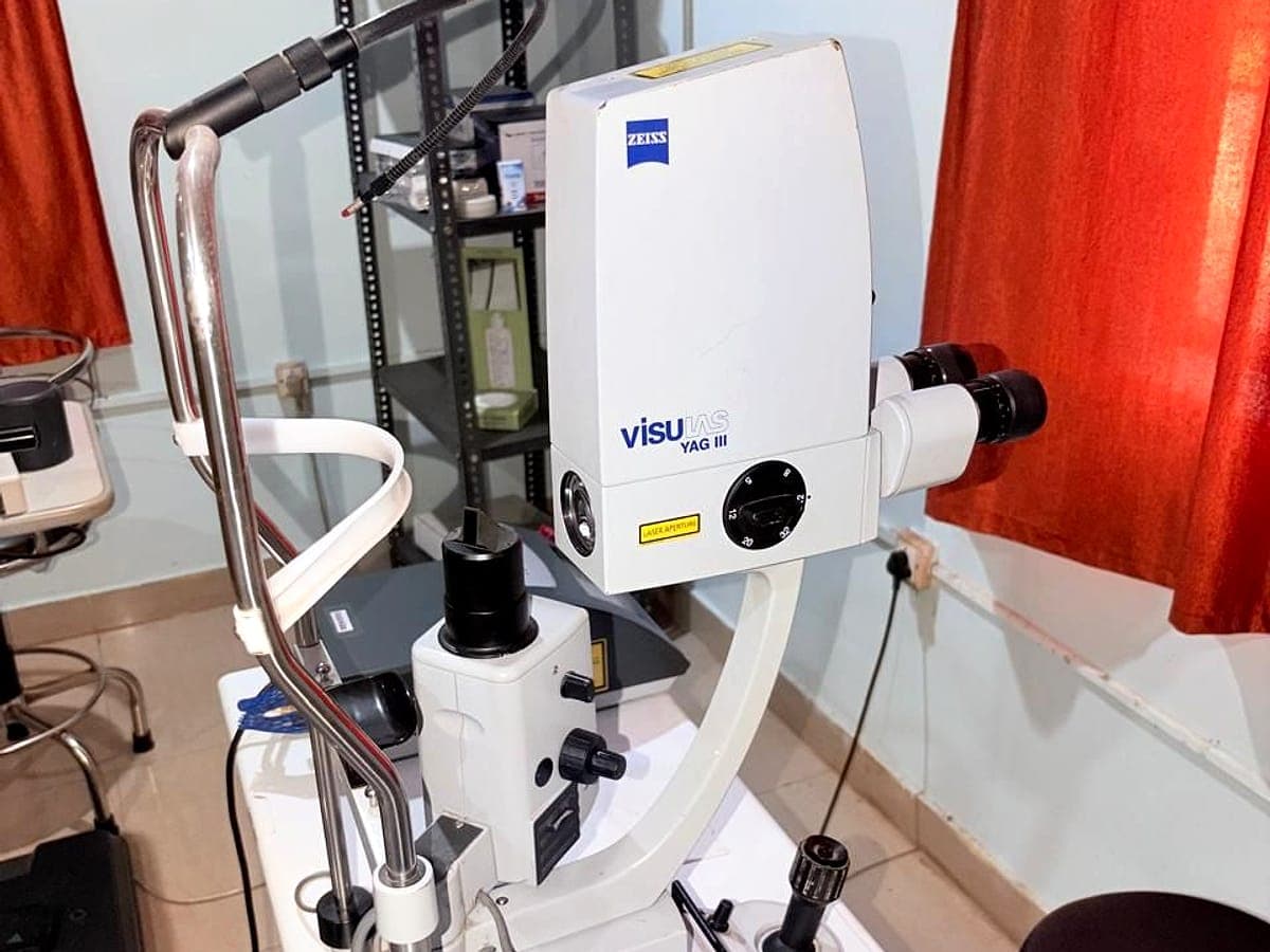 Zeiss Visulas YAG III laser at Ruby Eye Hospital